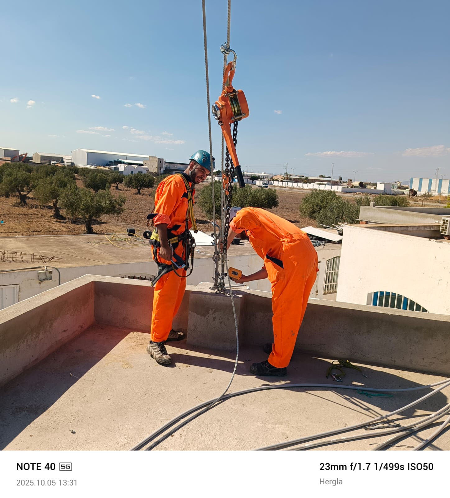 Travaux cordistes Tunisie